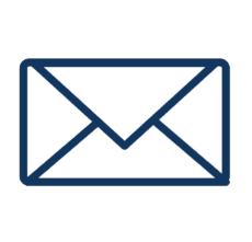 email marketing denia símbolo sobre de correo